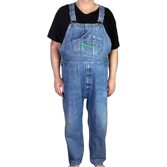 Key Jeans Key Imperial Aristocrat Men 46 X 3 Carpenter Bib Overalls